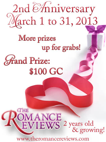 Join Reb in celebrating Thr Romance Reviews' anniversary!
